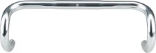 Dimension Short Drop Handlebar 26mm Clamp 40cm Width 340g Silver Aluminum