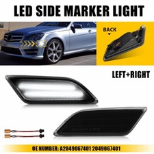 Pair Leftright Bumper Marker Lights For 2012-2015 Mercedes Benz C250 C300 C350 Pair Leftright Bumper Marker Lights For 2012-2015 Mercedes Benz C250 C300 C350