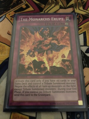 The Monarchs Erupt - PRIO-EN076 - Super Rare 1st Edition NM/M