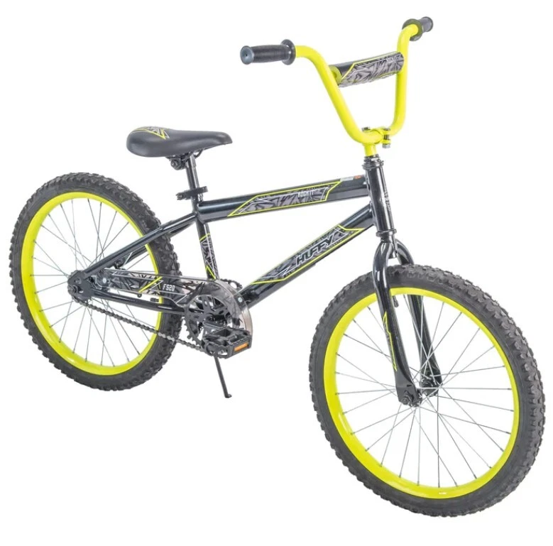 Huffy 18 in. Rock It Kids Bike for Boys Ages 4 and up, Child, Neon Powder  Yellow 