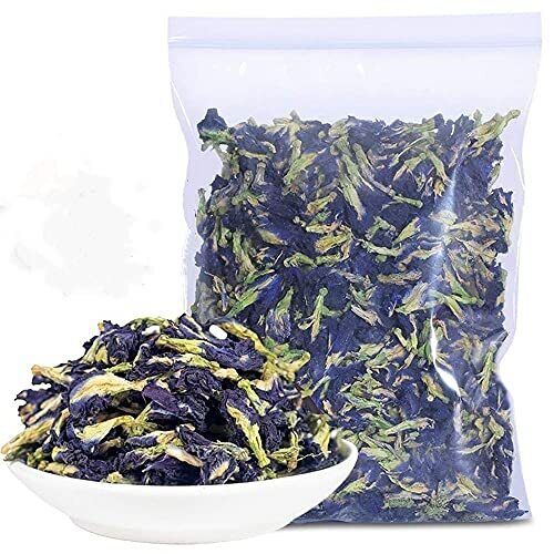 Blue Butterfly Pea Flowers Tea 500g Premium Dried Flowers Naturally Produced - Picture 1 of 20
