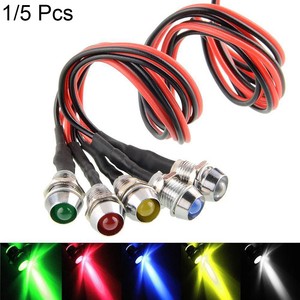 Multi-color-Bulb-LED-Indicator-Light-With-Metal-Holder-Warning-Lamp-12V-8mm