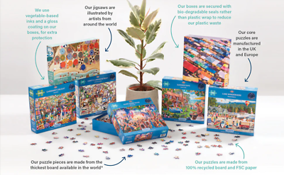Gibsons Together Collection Spirit Of The 60s - Puzzle Da 40 Pezzi Grandi, Per Adulti Con Demenza O Difficoltà Cognitive, Fatto A Mano Nel Regno Unito - 5