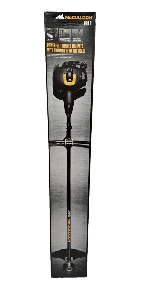Brand New McCulloch Gas Powered 28cc Brush Cutter Trimmer B28 B Heavy Duty - Image 2 of 3