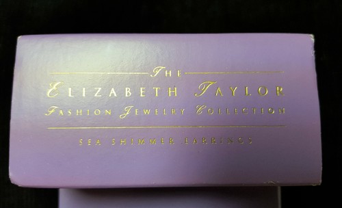 Elizabeth Taylor Collection ~ Sea Shimmer Clip Ohrringe ~ Neu in Box - Bild 7 von 7