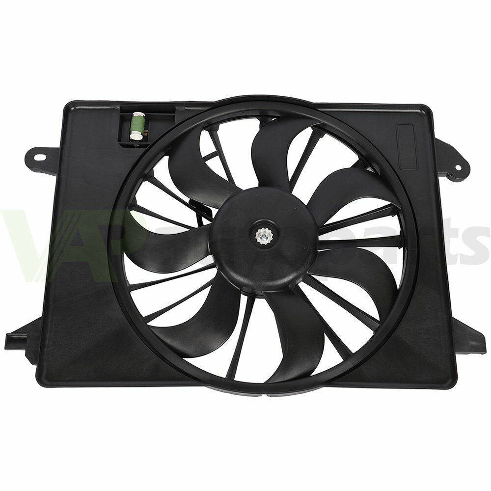 Radiator Cooling Fan Assembly For 09-17 Dodge Charger Challenger