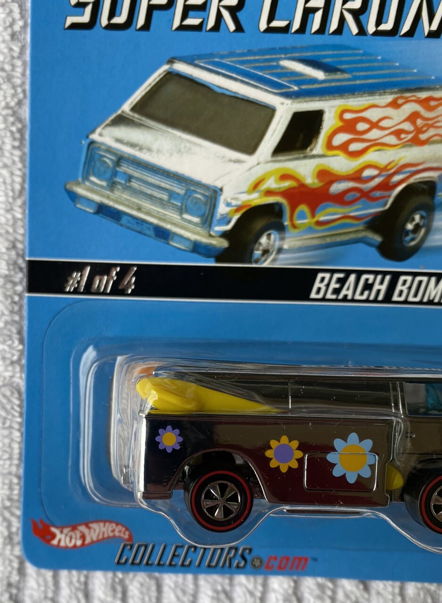 HOT WHEELS SUPER CHROMES - BEACH BOMB TOO - #8693 / 12,500