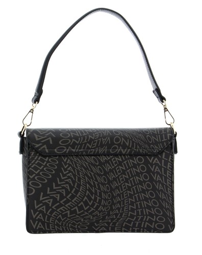 VALENTINO Pattina Samosa Crossbody Bag Nero / Grigio - Imagen 3 de 5