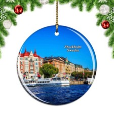 Sweden Storkyrkan Stockholm Christmas ornament city travel souvenir