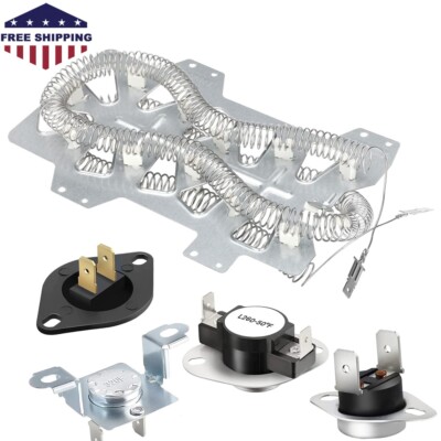 DVE45T3200W/A3 DV50F9A7EVP/A2 DV48H7400EW/A2 Samsung Dryer Heating Element