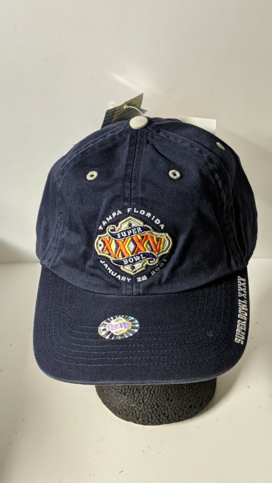 Vintage NFL Super Bowl XXXV Twins Enterprises Snapback Hat