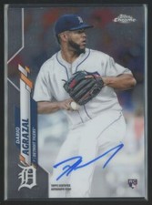 2020 Topps Chrome Rookie Autographs Dario Agrazal Auto Detroit Tigers