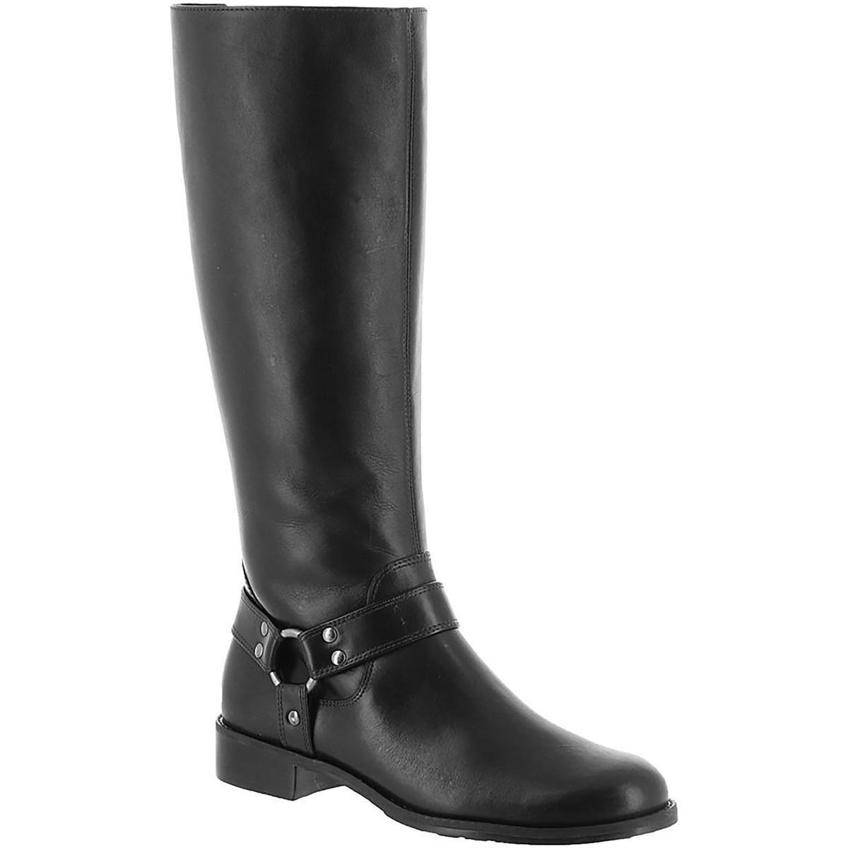 Прогулочные люльки Женские черные сапоги до колена Boots 6 Narrow (AA,N) BHFO 6745