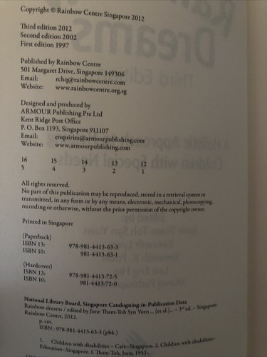 Rainbow Dreams : Holistic Approach To Helping Children With Special Needs Book - Picture 8 of 10