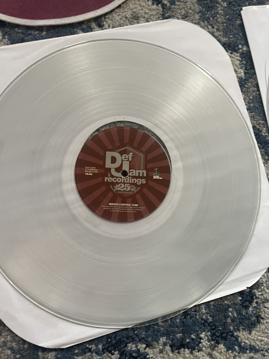 12” Def Jam Recordings 25th Anniversary Album Heavy Usage