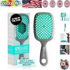 Aurora Vented Detangling Brush for All Hair Types   Durable DuoFlex Design