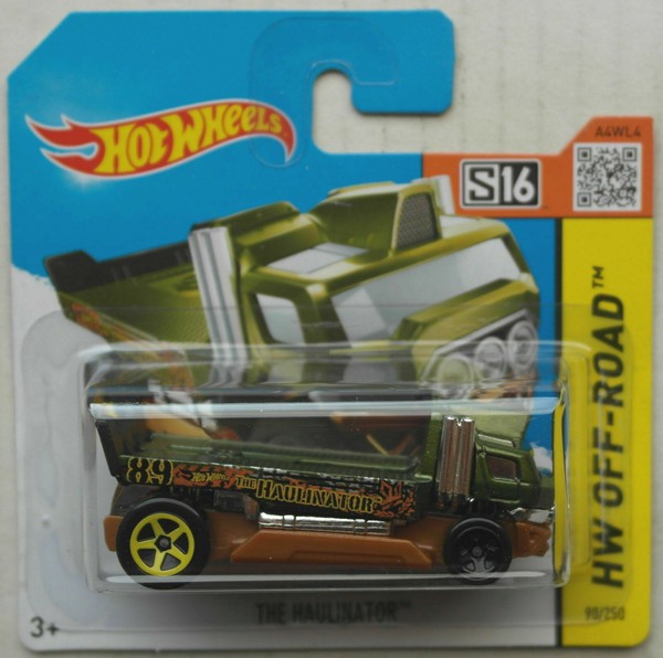 Hot Wheels The Haulinator OlivgrüNmetallic/Braun Neu/Ovp Plateau-Abschleppwagen-image
