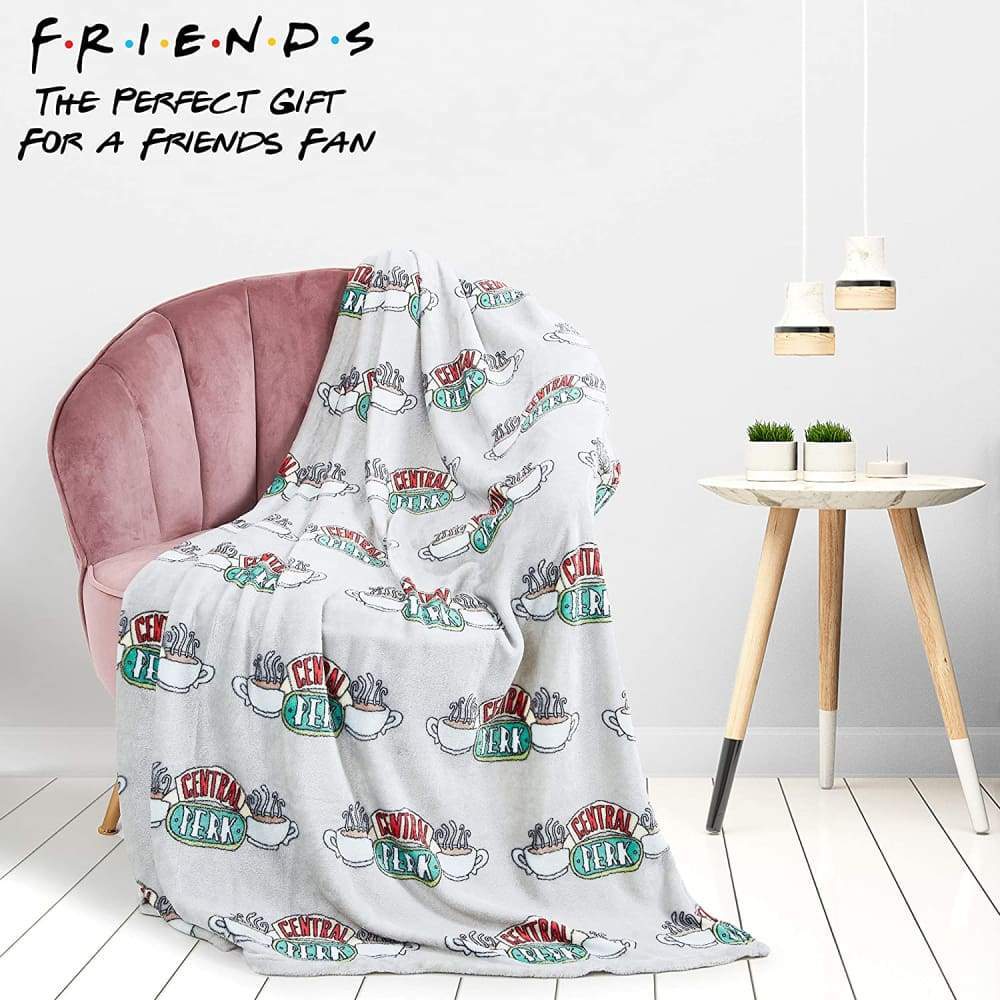 Friends TV Show Fleece Blanket Super Soft Central Perk Blankets Throws