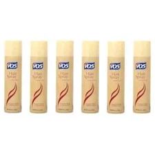 VO5 Hair Spray Crystal Clear Extra Body 14 Hour Hold 8.5 oz (Pack of 6)