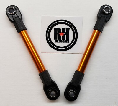 RH Designs Axial SMT-10 Monster Truck universal Swaybar Connecting Links Orange 