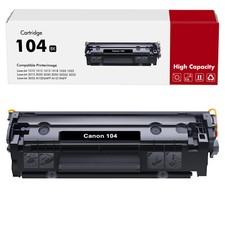 1PK Black 104 FX9 FX10 Toner Cartridge For Canon Image Class MF4350D MF4150 D420