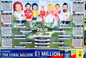 The Sun World Cup Wall Chart