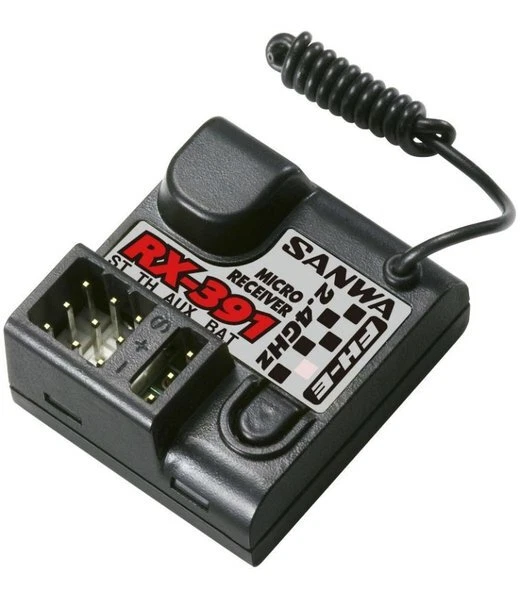 Sanwa 101A32571 MX-6 DRY 3Kanal 2,4GHz FH-E mit RX-391W Empfänger - Bild 4 von 4