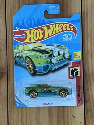 Hot Wheels Rally Cat HW Daredevils 5/5 Green