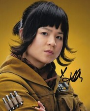 KELLY MARIE TRAN signed autograph 20x25cm STAR WARS in person autograph COA