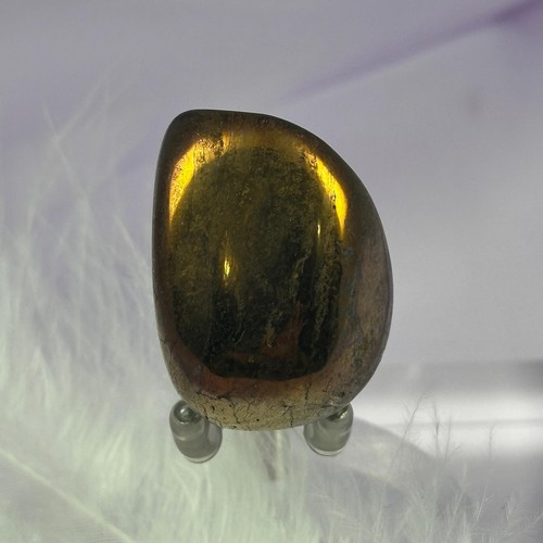 Chalcopyrite tumble stone 23g SN55068 - Foto 3 di 4