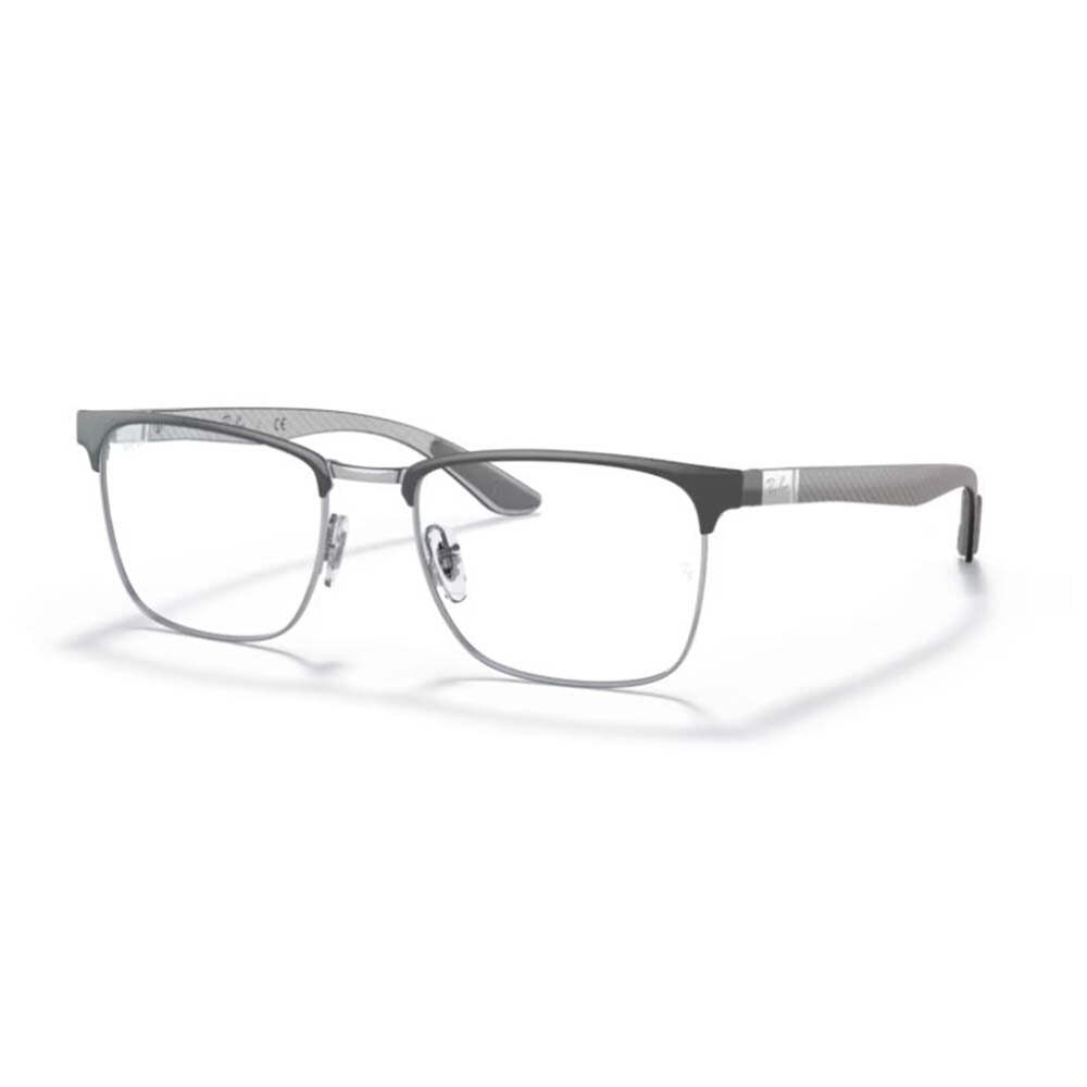Reading Glasses Ray Ban RB 8421 3125 Grey on Silver 54 19 145 + Hoya Lens