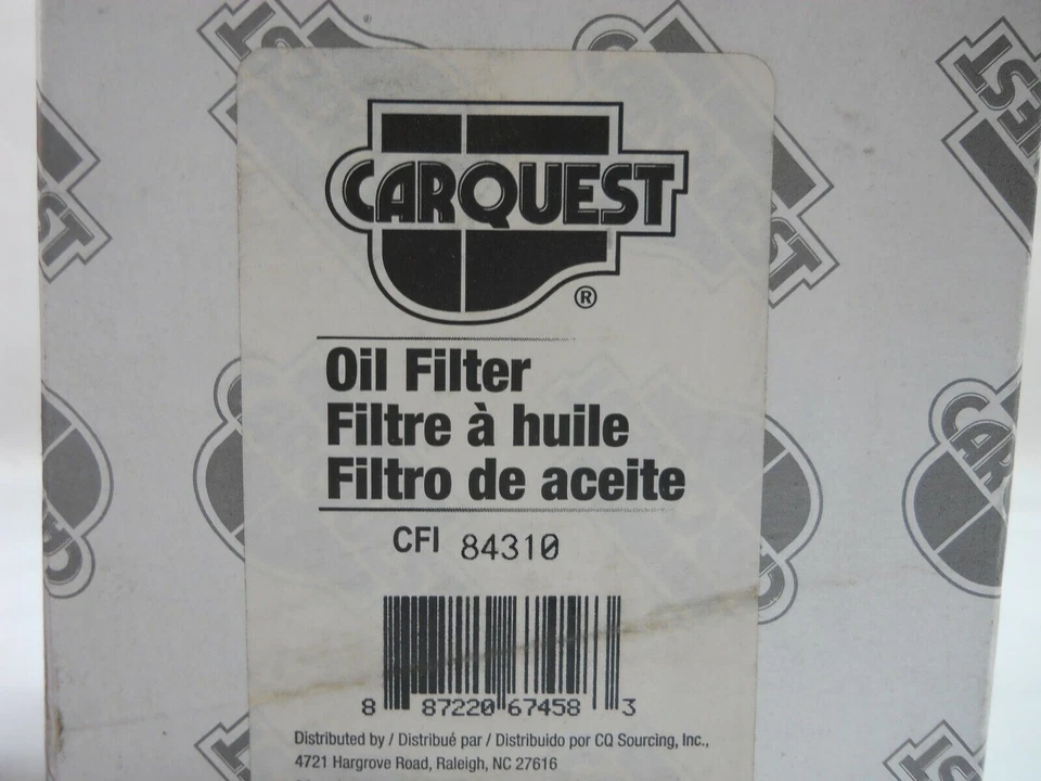 Filtro de aceite de motor Carquest 84310 se adapta; Lexus GS F IS F RC F LC500 Foto 4 de 4