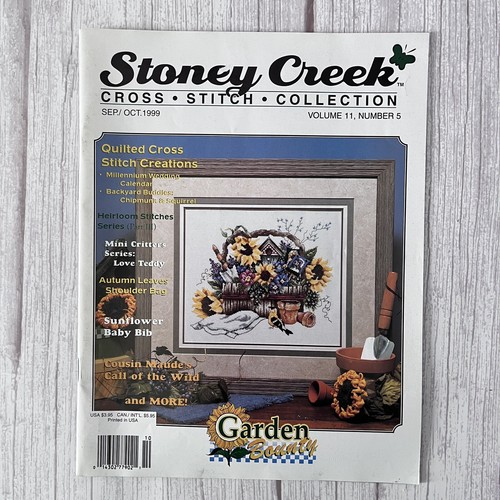 Stoney Creek Cross Stitch Magazine: 1999 Complete Year - Volume 11 - Lot of 6 - Picture 8 of 9