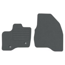 Veloursfußmatten für Ford Explorer V Bj. 2010 – 2015 Automatten VORNE GRAU PREM