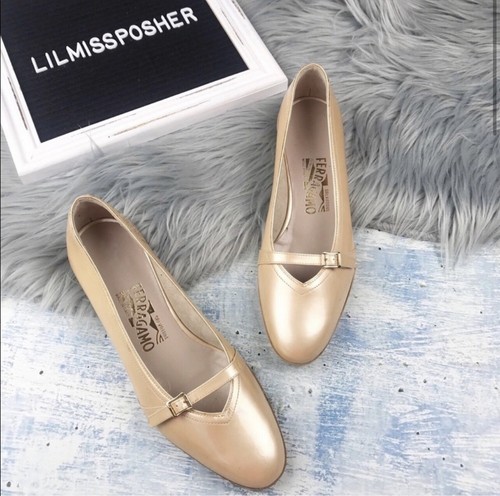 SALVATORE FERRAGAMO Natural Audrey Mary 