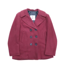 Sterlingwear Women's Authentic Navigator Wool Blend Peacoat, Made in USA