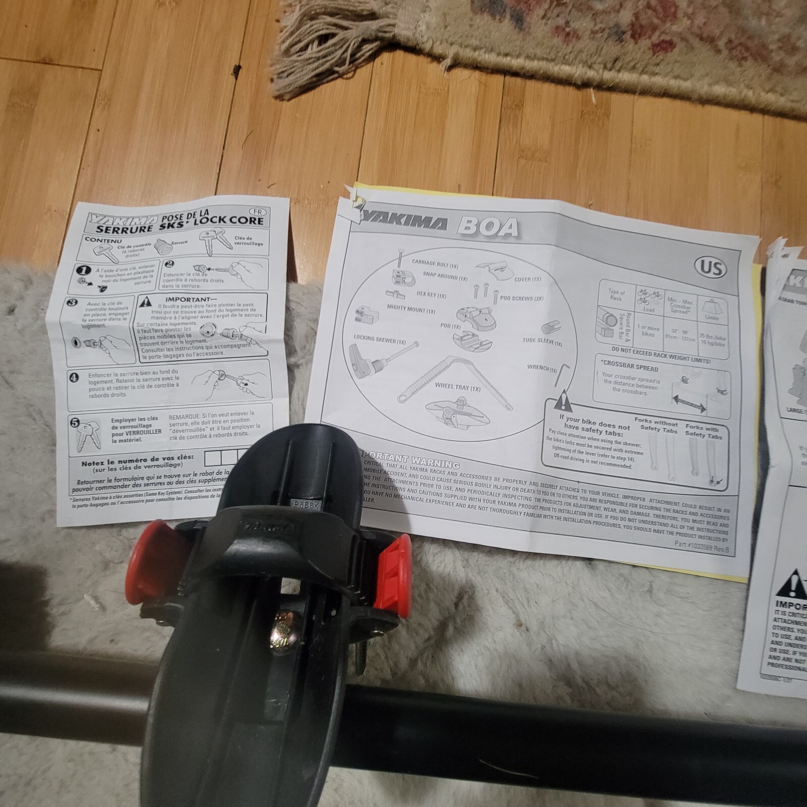 yakima boa bike mount