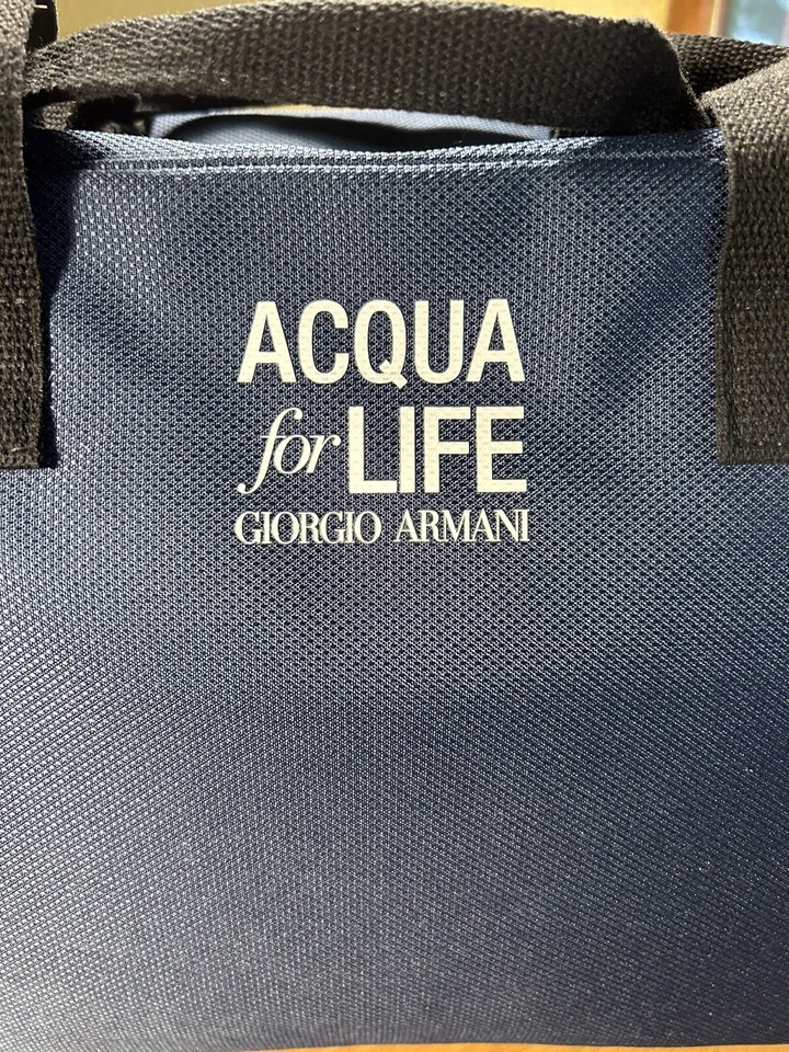 Большая мужская дорожная сумка Giorgio Armani Weekender - Изображение 2 из 4