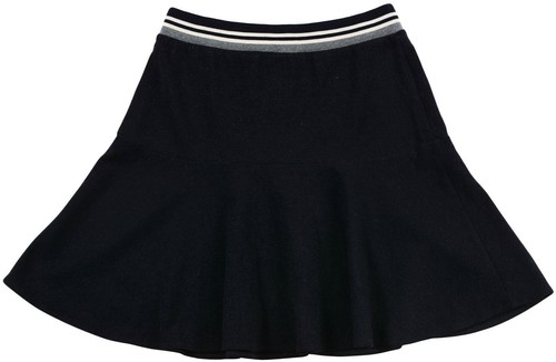 Minifalda para mujer Lacoste cola de pez cintura elástica contraste falda pull-on talla 36 - Imagen 2 de 6