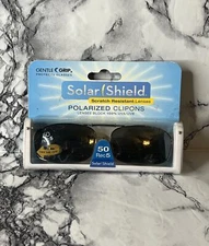 Solar Shield Scratch Resistant Lenses Polarized Clip-ons 100% UVA/UVB 50 Rec 5