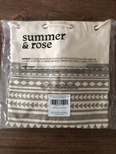 New Summer  Rose Yoga Mat Bag Tan/Beige Aztec Pattern W/Zipper Pocket