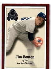 2000 FLEER GREATS OF THE GAME JIM BOUTON NEW YORK YANKEES #66