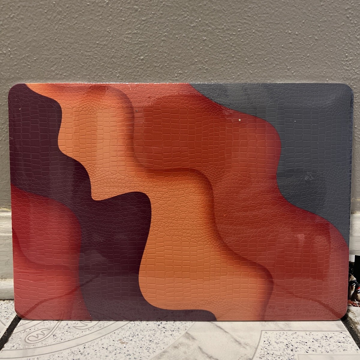 New 2-piece MacBook Air 13 inch Colorful Crocodile Pattern A2179 A1932 A2337