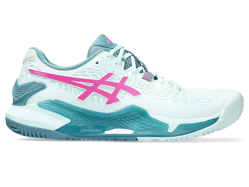 Zapatillas mujer Asics Gel Resolution 9 Blanco/Punch PÁDEL