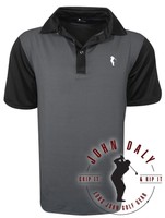 John Daly Golf- 2017 Colorblock Polo Platinum Xxxl on sale John Daly Golf- 2017 Colorblock Polo Platinum Xxxl on sale