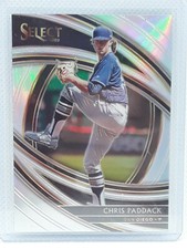 Chris Paddack 2020 Select Baseball - Premier Level HOLO SILVER San Diego Padres