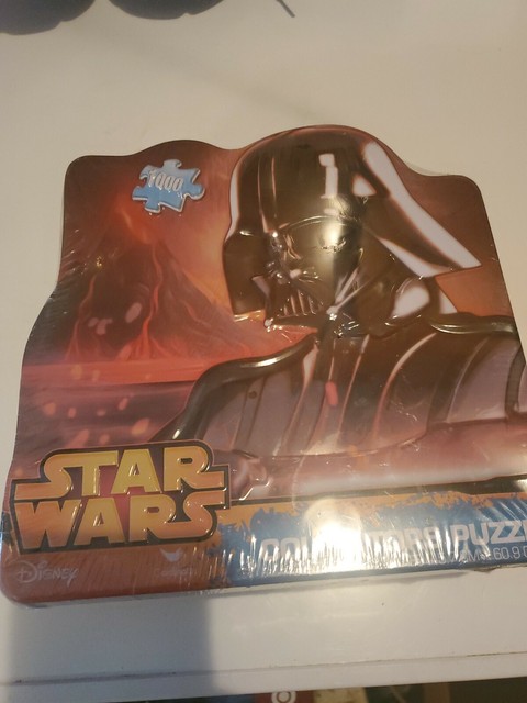 Darth Vader Star Wars 1000 Piece Collectors Puzzle in Tin Disney 18