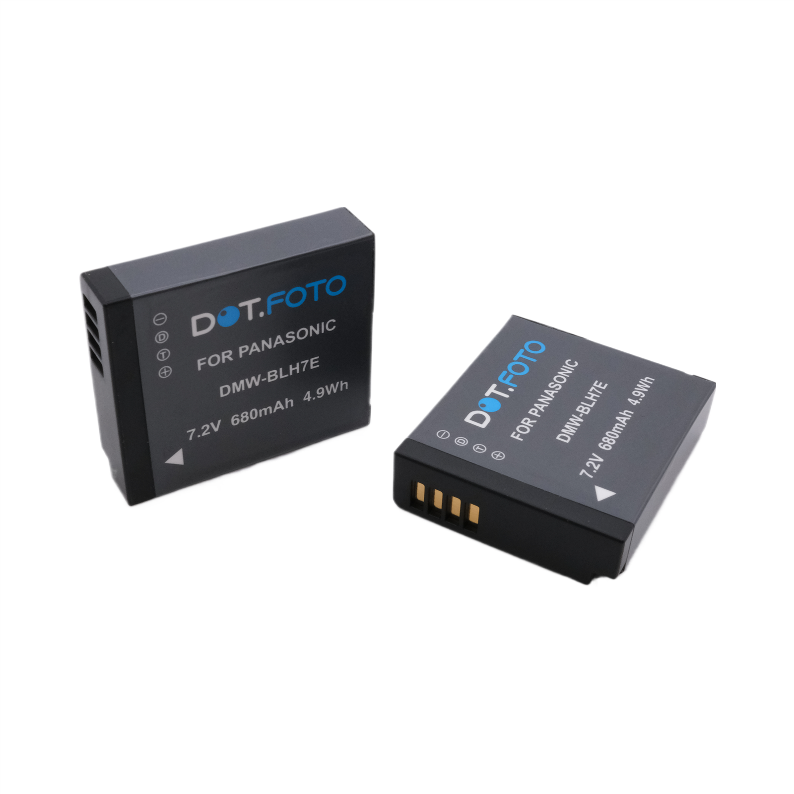 2x DMW-BLH7 Battery for Panasonic Lumix DMC-GF7 GF8 LX10 / DC-GX800 GX850 GF9