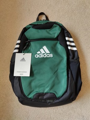 Adidas Stadium 3 Team Sports/School Backpack - Green/Black/White