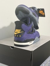 Air Jordan 4 Retro Lakers Size 11.5 Mens Imperial Purple Brand New